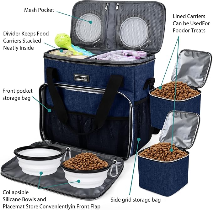 BAGLHER Dog Travel Bag, Pet Travel Bag, - Image 5