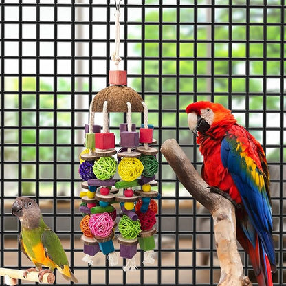 EBaokuup Large Bird Parrot Toys - Image 4