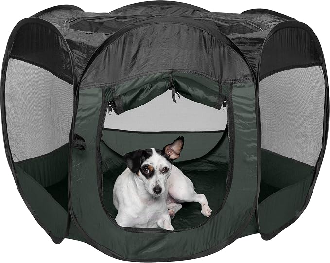 Furhaven Portable Dog Playpen Cat Tent, Pet playground, Kennel foldable indoor by FurHaven