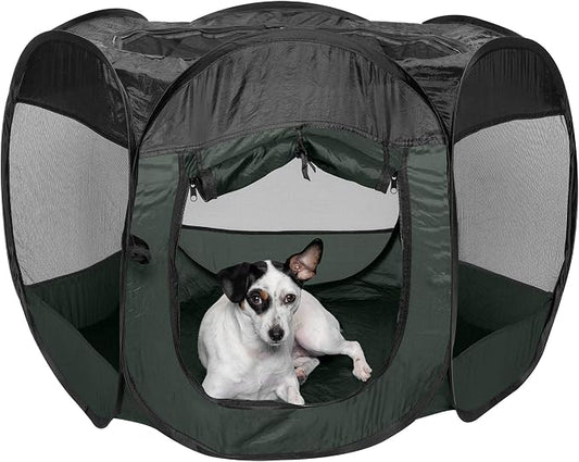 Furhaven Portable Dog Playpen Cat Tent, Pet playground, Kennel foldable indoor by FurHaven