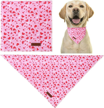 Valentine Dog Bandana - Image 2
