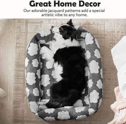 JOEJOY Small Dog Bed for Small Dogs, Rectangle Washable Orthopedic Dog Bed - Image 4