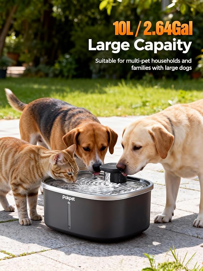 10L/2.64GAL Wireless Water Fountain - Image 2