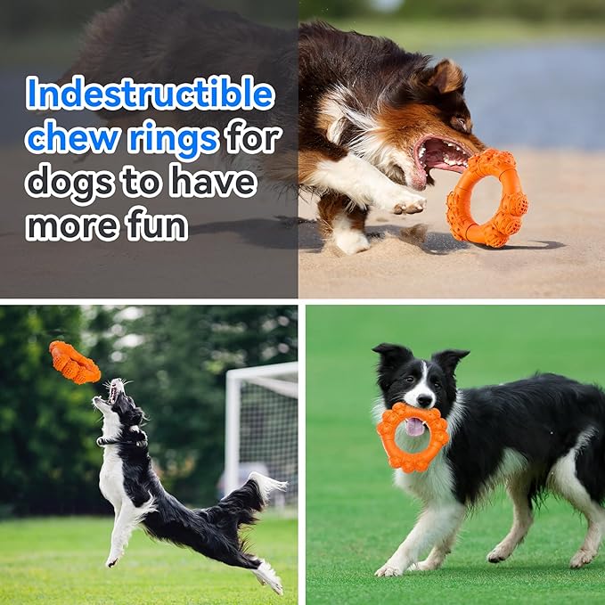 Indestructible Dog Chew Ring Toys - Image 6