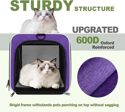 Per Carrier for Cat 18x11x11 Inch FAA Complaint, Kitten Taxi Top Load Soft - Image 4