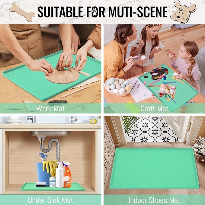 MateeyLife Dog & Cat Food Mat - Image 5
