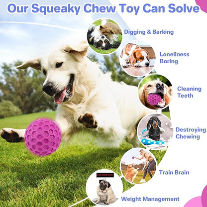 Interactive Squeaky Dog Balls, Dog Toys - Image 5