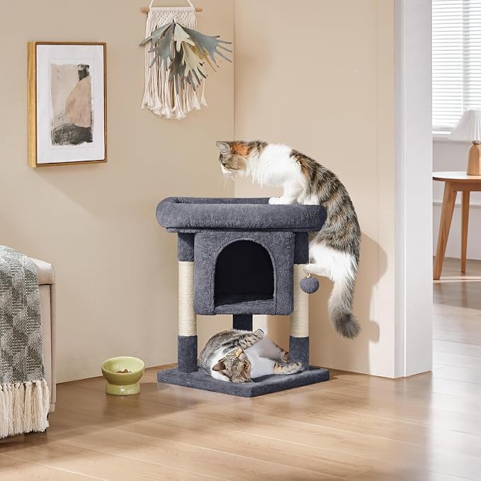 Yaheetech 23.5in Cat Tree Tower, Cat Condo - Image 9