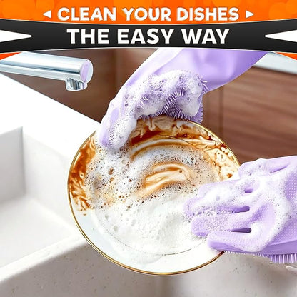 ALPENKOK Silicone Dish Gloves - Image 6