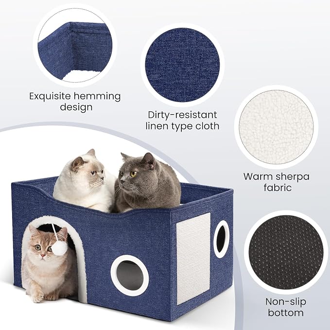 Heeyoo Cat House for Indoor Cats - Image 4