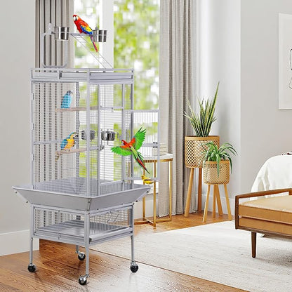 ZENY 61-inch Large Parrot Cockatiel Bird Cages - Image 3