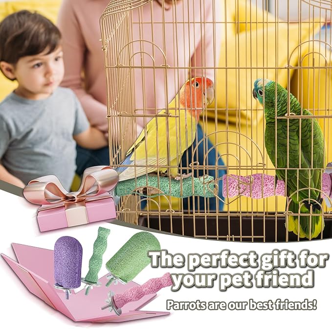 4PCS Bird Beak Grinding Stone, Cage Accessories - Image 6