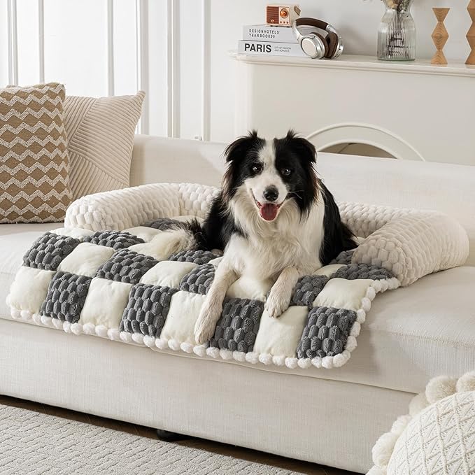 Calming Dog Bed Mats, Thick Flannel Mat by Home