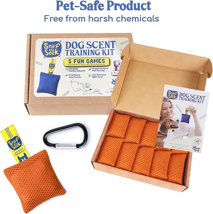 Race&Herd Original Dog Scent Training Kit, Scent Work Training Kit - Image 7