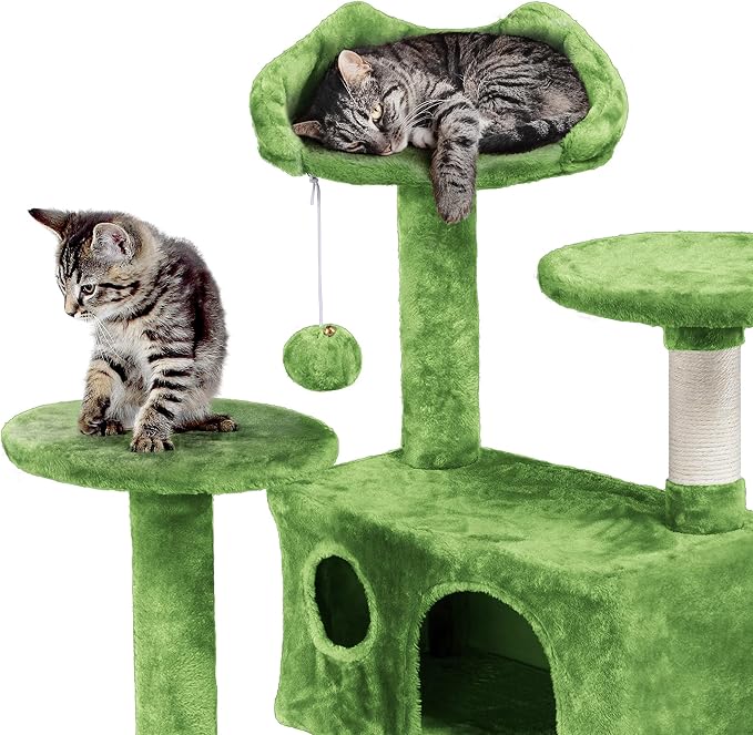 Yaheetech Cat Tree - 54in Tower - Image 6