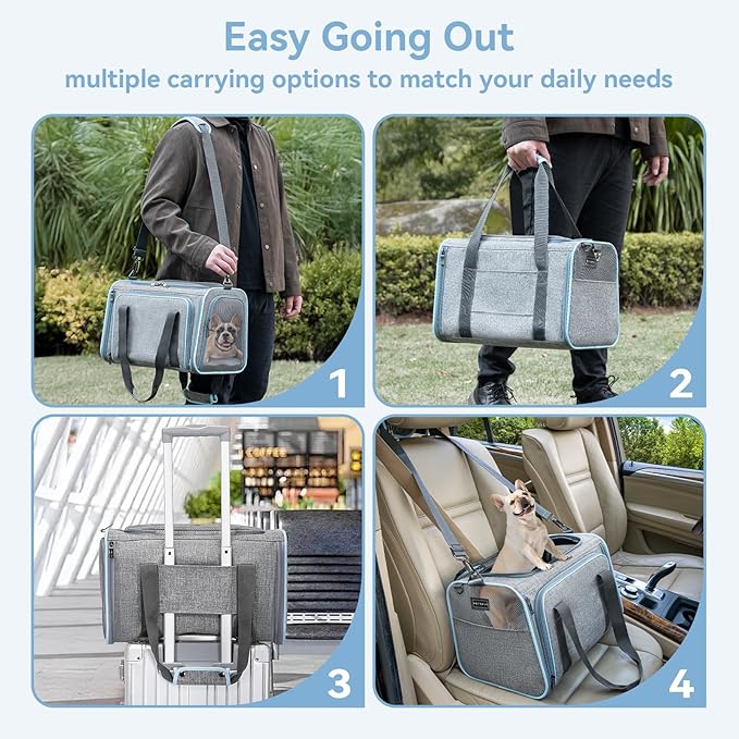 Petsfit Expandable Pet Carrier, - Image 3