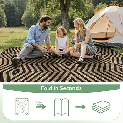 GENIMO Outdoor Rug for Patio Clearance, Lightweight Waterproof Modern RV - Image 6