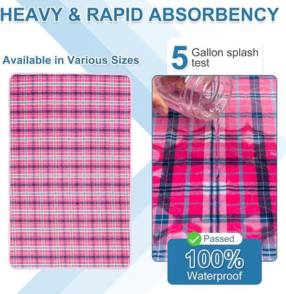 OUTCREATOR® Washable Bed Pads 34" x 54" - Image 2