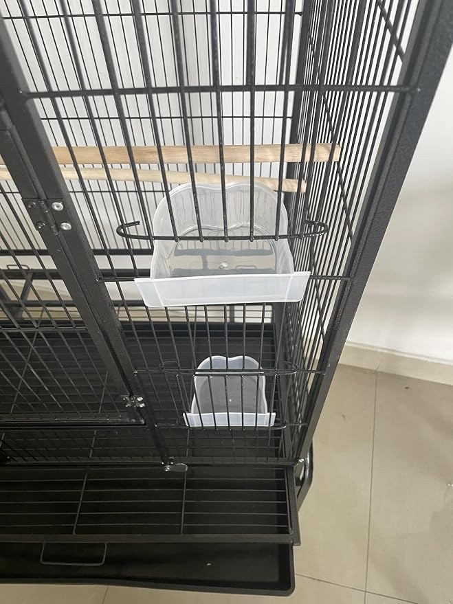 53'' Wrought Iron Birdcage - Image 5