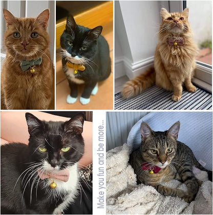 Safety Quick Release Cat Collars, Soft Kitten Collars - Image 5