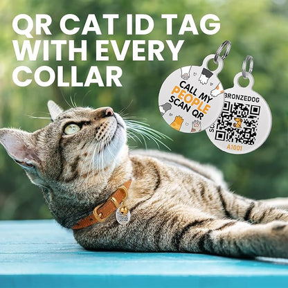 BRONZEDOG Leather Cat Collar - Image 3