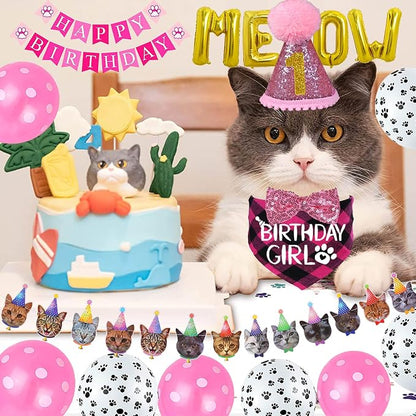 STMK Cat Birthday Party Supplies - Image 7