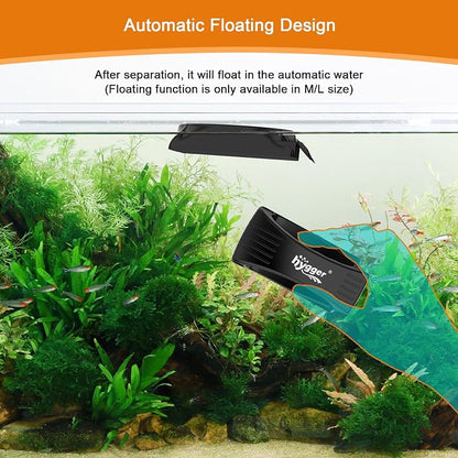 hygger Aquarium Strong Magnetic Glass Cleaner, Professional Fish Tank Algae - Image 5