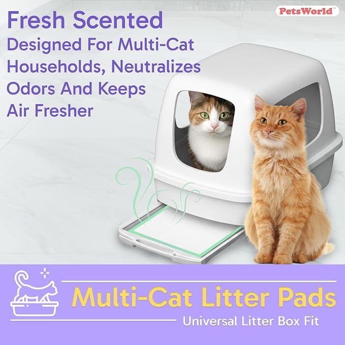 PetsWorld Universal Fit Multi-Cat Pad Refills - Image 3