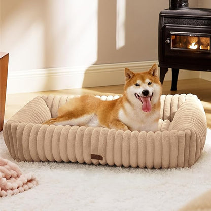 Bedsure ComfyFleece™ Cute Dog Beds Large Sized Dog by BEDSURE