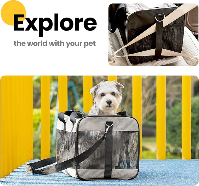 Cat Carrier Airline Approved, Soft-Sided Dog Carrier - Image 9