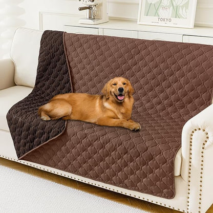 Smiry Waterproof Dog Bed Cover Blanket, Soft Reversible Pet Blanket, Washable by Smiry