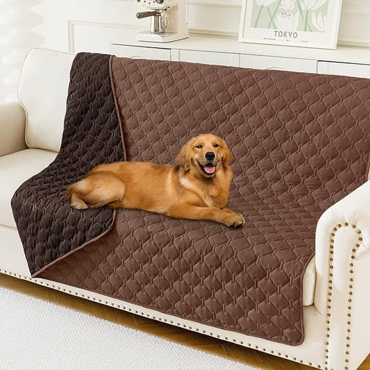 Smiry Waterproof Dog Bed Cover Blanket, Soft Reversible Pet Blanket, Washable by Smiry