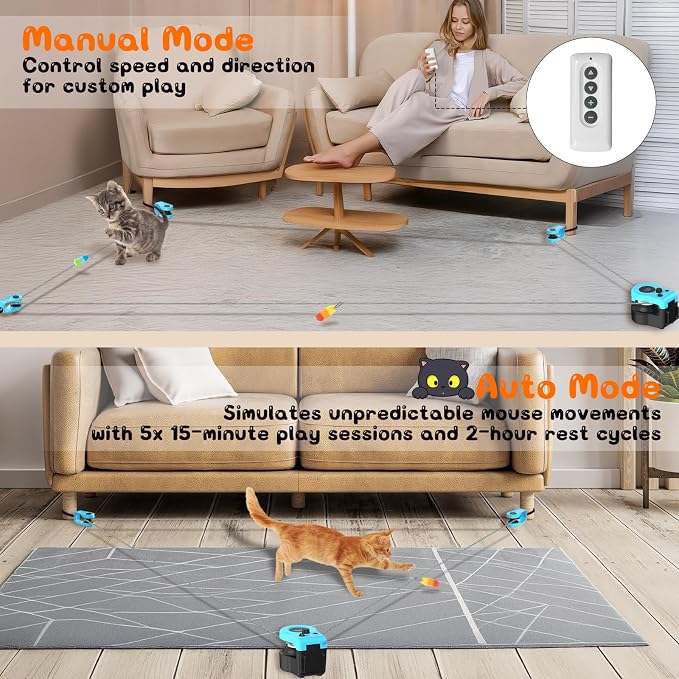 Interactive Cat Toy for Indoor - Image 3
