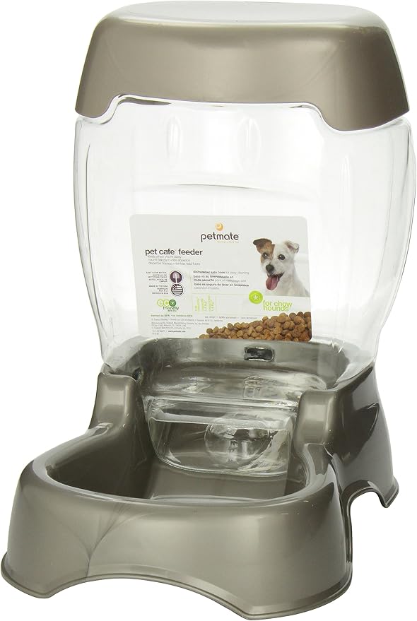 Petmate Pet Cafe Feeder Dog and Cat Feeder Pearlescent Colors 3 Sizes, Made in - Image 9