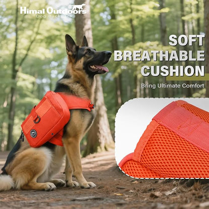 Himal Outdoors Dog Backpack & Saddle Bag, Tactical Hiking Backpack - Image 4