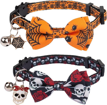ADOGGYGO Halloween Cat Collars by ADOGGYGO