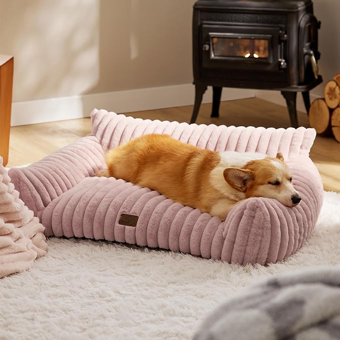 Bedsure ComfyFleece™ Cute Dog Couch - Image 8