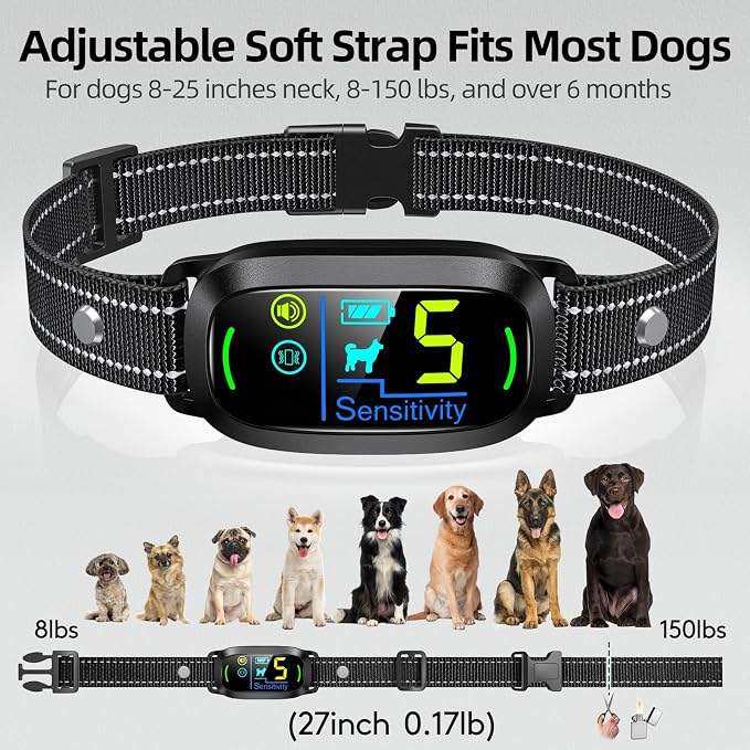 Dog Bark Collar, Rechargeable Smart Collar, Anti Barking Training Collar - Image 5