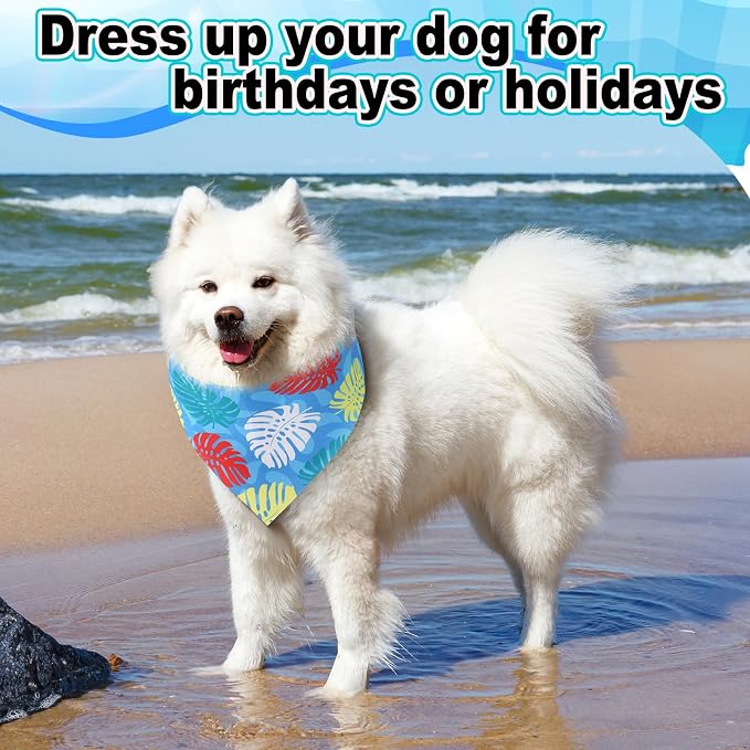 Aliceset 180 Pcs Summer Pet Dog Bandana Bulk Fruit Bandanas - Image 5