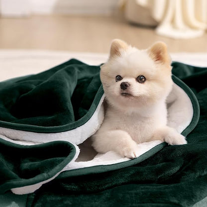 gogobunny Waterproof Bed Blanket, Reversible Sherpa Fleece Throw Blanket - Image 6