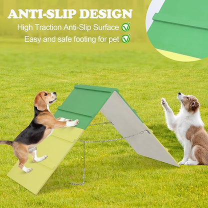 Dogs Agility A-Frame 74.8 x 18.9 Inch Dog Climbing Frame Non-Slip Dog Agility - Image 4