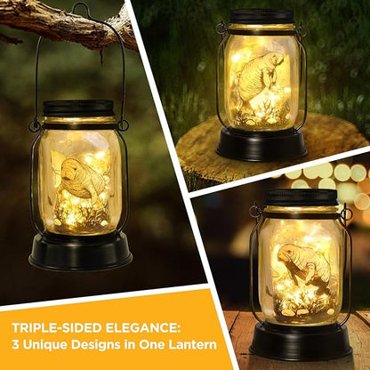 kyoryuger Manatee Gifts for Women/Men Manatee Lovers Solar Lantern Mom Birthday - Image 2