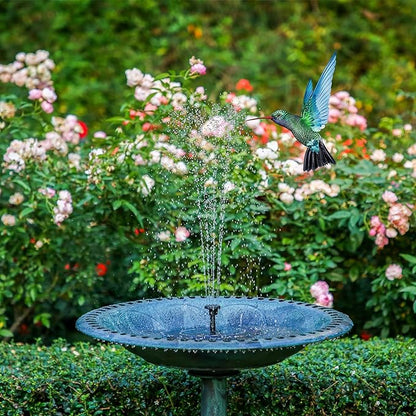 AISITIN Outdoor Solar Garden Fountain 3.5W Solar Pump Outdoor Pond - Image 2