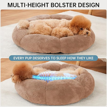 OhGeni 24 inches Calming Donut Dog & Cat Bed - Image 3