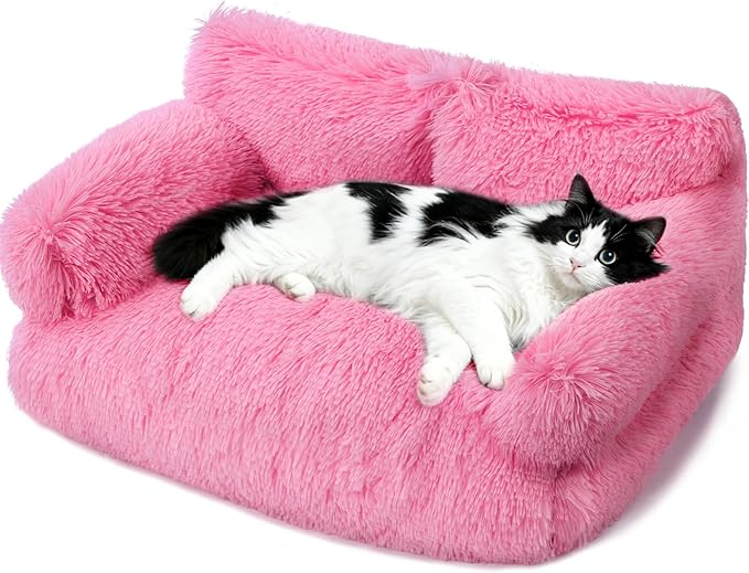 Large Cat Beds for Indoor Cats, Dog Couch Bed, Cute Cat Couch Sofas for Less - Image 2