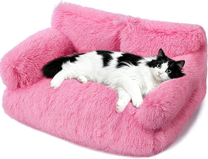 Large Cat Beds for Indoor Cats, Dog Couch Bed, Cute Cat Couch Sofas for Less - Image 2