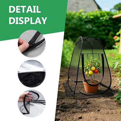 2 Pack 28 x 28 x 32 Inch Pop-up Gardening Net Cover - Image 3