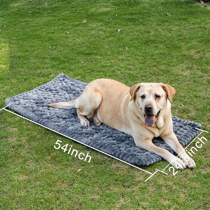 Non-Slip Dog Bed Mat for Car, Fuzzy Backseat Pet Mat, Travel Pet-Friendly Seat - Image 4