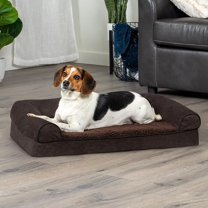 FurHaven Soft, Orthopedic Foam Sofa Dog Bed - Image 2