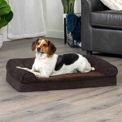 FurHaven Soft, Orthopedic Foam Sofa Dog Bed - Image 2